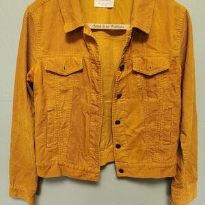 Ashley By 26 International Mustard Jean Jacket